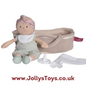 Baby Doll Clara in Carry Cot